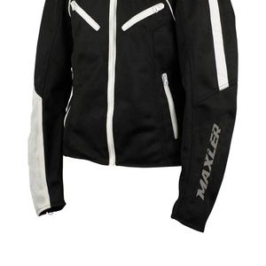 Touring impermeable negro textil motocicleta chaqueta Adventure Tour certificado CE protectores textil moto chaqueta para mujer - Product Image 5