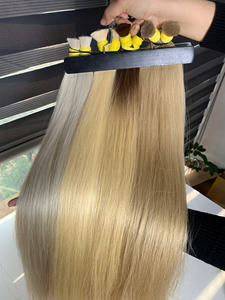 Extensiones de Cabello Humano Vietnamita Virgen de Alta Calidad, 100g, 28 Pulgadas, Colores Claros, Liso Natural, Precio al por Mayor - Product Image 3