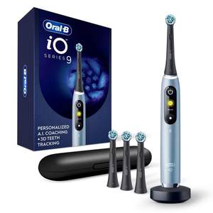 Oral-B IO Series 9 Brosse à dents électrique sonique originale avec 2 ans de garantie pour adultes et enfants Caractéristiques Affichage LED - Product Image 3