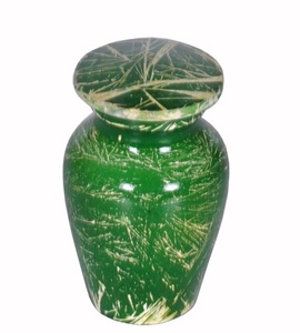 Most Popular Custom Design Aluminium Metal Cremation Urn with Modern Eco-Friendly Handmade High Quality Home Decor Precision - Product Image 3