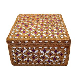 Petite boîte à bijoux de haute qualité avec miroir Design unique Emballage en carton à prix réduit et abordable - Product Image 1