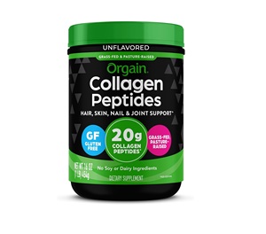 Péptidos de Colágeno Hidrolizado Orgain en Polvo para Mujeres y Hombres, Suplemento para el Cabello, la Piel, las Uñas y las Articulaciones, 1 lb - Product Image 1