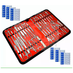 Kit de disección de cirugía menor Manual de acero de 157 piezas, instrumentos quirúrgicos para disección de mascotas por SurgiRight Instruments - Product Image 3