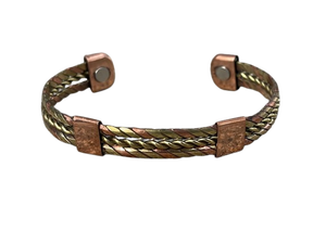 2025 New Zealand 3mm Thick Copper Non Magnetic <b>Bracelet</b> <b>Mens</b> <b>bead</b> Copper <b>bracelet</b> Magnetic Therapy Colorful Square <b>Bracelet</b> - Product Image 4