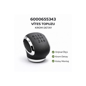 Palanca de Cambios de Cuero para Automóvil, Compatible con Fiat Doblo, Opel Combo y Toyota Proace - Product Image 1