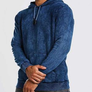 Sudadera con capucha lavada con ácido al por mayor para hombre y sudaderas con capucha lavada con ácido con logotipo personalizado y precio económico - Product Image 1