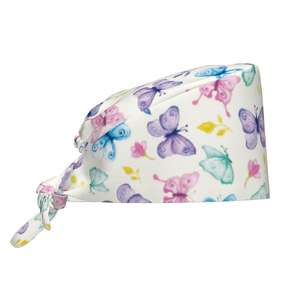 Bonnets de travail pour femmes, bonnets bouffants réglables, chapeaux médicaux pour infirmières, légers, respirants, lavables, uniformes d'hôpital, logo personnalisé, export - Product Image 1