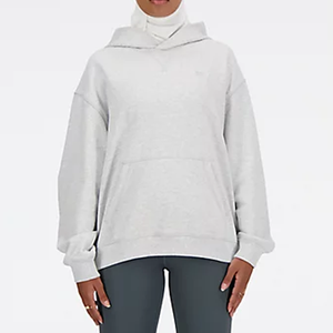 Sweat à capuche OEM personnalisé 100 % coton French Terry respirant et écologique pour femme, avec doublure, style décontracté, logo brut sur le devant, idéal pour l'hiver - Product Image 3