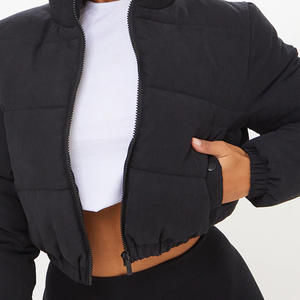 Veste bouffante coupe-vent respirante coupe-vent pour femmes/dernière conception veste rembourrée à manches longues pour femmes - Product Image 2