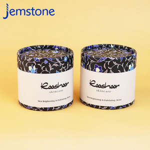 Caja Cilindro de Cartón para Cosméticos, Empaque de Tubo de Papel para Crema Facial, Polvo Suelto y Aceite Esencial, Personalizable y Reciclable - Product Image 1
