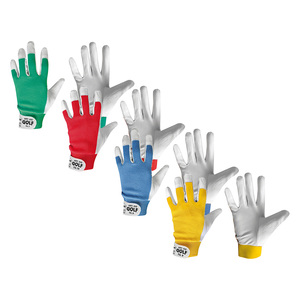 Goat Leather <b>Gloves</b> 'ball' Size 10 <b>Red</b> - Product Image 1