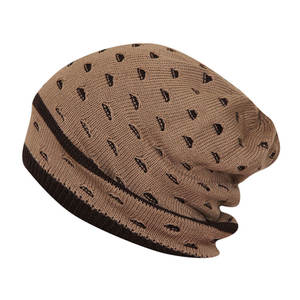 Vente en gros de bonnets tendance avec logo personnalisé de haute qualité, vêtements chauds pour l'hiver, bonnets tricotés - Product Image 2