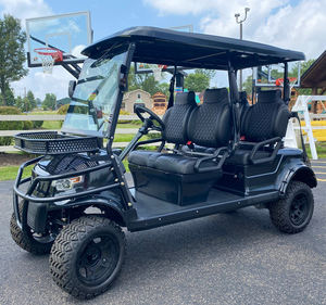 Carrito de Golf Eléctrico Personalizable de 4 Plazas, Exterior Elegante, Opciones de 48V/60V/72V, Excelente para Entusiastas, Grado Industrial OEM DIY - Product Image 4