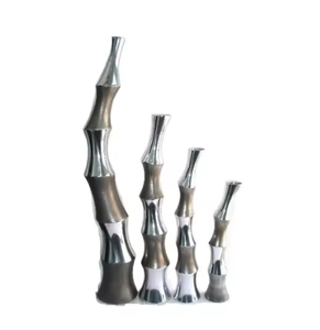 Jarrones de flores de Metal modernos hechos a mano de calidad superior para interiores de casas y decoración de mesa de sala de estar jarrones de Metal más vendidos - Product Image 3