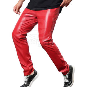 Pantalons en cuir pour hommes, best-sellers, résistants, légers, en stock - Product Image 3