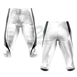 Conjunto de Camiseta y Pantalones Cortos de Fútbol Americano, Diseño Moderno, Transpirable, Tallas Grandes, Parches Personalizados, Uniforme para Adultos, 100% Poliéster - Product Image 5