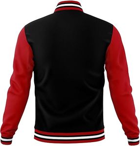 2026 personalizado al por mayor logotipo personalizado Letterman Varsity Jacket para la escuela secundaria para uniforme de equipo o chaquetas universitarias escolares - Product Image 3