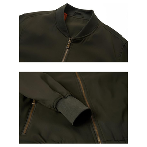 Softshell con Logo Print Center Cierre frontal con cremallera Chaqueta ajustada para hombre transpirable resistente al agua - Product Image 3