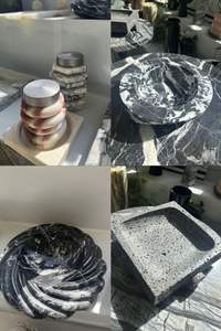 Premium Quality White <b>Marble</b> decorative items Modern Design Polished Surface Waterproof for Indoor Outdoor Villa Park Exteriors - Product Image 2