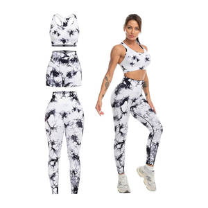 Ensembles de yoga athlétique Fitness Stretch-Ensemble de yoga personnalisé confortable Ensembles de yoga respirant Fitness Femmes 2025 - Product Image 2