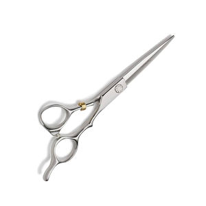 กรรไกรตัดผมคุณภาพระดับพรีเมียมขัดเงาเยอรมันสแตนเลสกรรไกรตัดผมพร้อมที่วางนิ้วคงที่ - Product Image 2