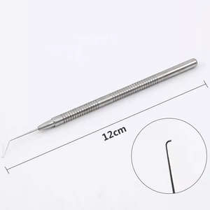 INSTRUMENTO QUIRÚRGICO MANUAL DE ACERO PHACO CHOPPER OFTÁLMICA MICROCIRUGÍA LENTE MANIPULACIÓN GANCHO Reutilizable por Hosanna Surgical - Product Image 6