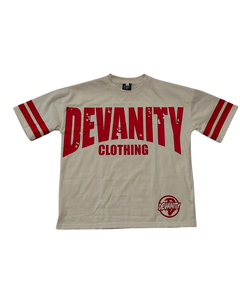 Camiseta de algodón 100% de gran tamaño para hombres y mujeres de alta calidad premium con diseño de hombro caído con serigrafía frontal - Product Image 3