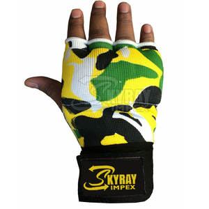 Venta al por mayor de guantes de boxeo internos personalizados de alta calidad Guantes de Kickboxing internos con logotipo personalizado En stock - Product Image 3