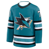 Camiseta de Hockey para Hombre, Manga Larga, Ropa Deportiva Informal, Transpirable y de Secado Rápido, Camiseta Deportiva con Estampado 3D, Estilo Harajuku