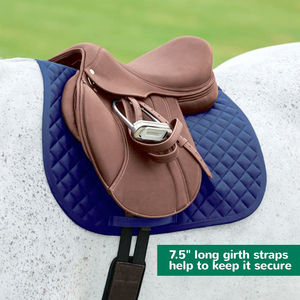Tapis de selle antidérapants d'équitation Western personnalisés OEM Tapis de selle de haute qualité pour les courses de chevaux Produits équestres authentiques - Product Image 2