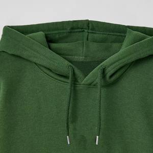 Haute qualité 100% coton hommes sweats à capuche poids lourd thermique hiver pull solide motif Streetwear Style sweats à capuche - Product Image 5