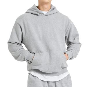 Nouveauté en promotion : Sweat à capuche d'hiver pour homme avec poches, en polyester et coton respirant, couleurs et logo personnalisables 2026 - Product Image 1