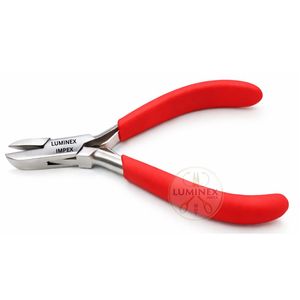 Alicates de Corte Compactos de Acero Inoxidable de 5 Pulgadas con Mango Marrón, Herramienta de Corte de Alambre de Bordes Finos para Joyería, Fabricación OEM, Marca Privada, CE ISO - Product Image 4