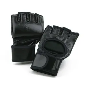 Gants de boxe MMA, sac de frappe, gants demi-doigt - Product Image 1