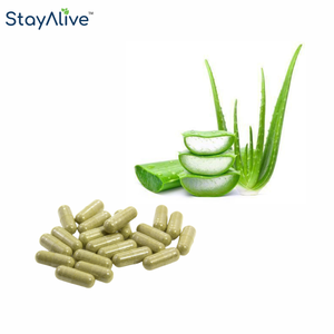 Antioxydants de marque privée purs et naturels Supplément d'extrait d'aloe vera Hydratant pour la peau Capsules apaisantes d'aloe vera - Product Image 5