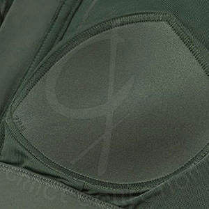 Sujetador deportivo sin costuras para gimnasio al aire libre 100% Spandex/Tela de nailon Sujetador deportivo para mujer superventas con etiqueta privada - Product Image 6