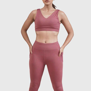 Soutien-gorge de sport pour femmes, haute qualité, sans couture, rembourré, à fort impact, pour la salle de sport, la remise en forme, le yoga, grande taille, tendance, OEM ODM, faible MOQ, 2024 - Product Image 3