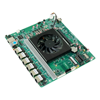 Carte mère intégrée B450 X99 H61 ATX ITX pour ordinateur de bureau, ordinateur portable, serveur, RAM DDR4 jusqu'à 32 Go, 6 ports RJ45 LAN