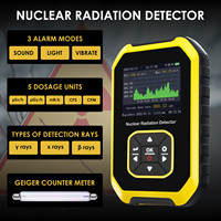 Détecteur de rayonnement nucléaire à compteur Geiger professionnel, dosimètre avec tube GM pour rayons X gamma bêta, compteur portable (OEM)