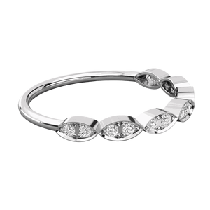 แหวนหมั้นเพชรทรงกลมสำหรับเธอ - Product Image 3