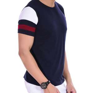 Productos más vendidos en Pakistán Hecho Hot Gym T Shirt Design Hombres Nueva moda Peso ligero Hombres Gimnasio Camisetas - Product Image 4