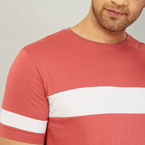 T-shirt d'été pour hommes de haute qualité 100% coton 180gsm style décontracté logo personnalisé impression numérique prix d'usine direct - Product Image 6