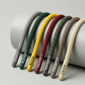 Custom Logo Hoodie Drawcord Braided High Strength 3 Strand Twisted Garment Apparel Cord OEM Manufacturer - Product Image 5