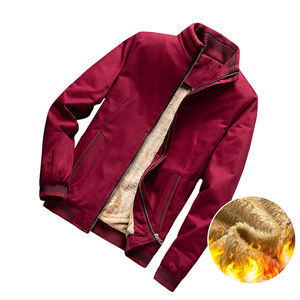 Blousons bombardiers décontractés pour hommes à col montant coupe-vent pour hommes manteaux minces vêtements d'extérieur pour hommes vente en gros - Product Image 5