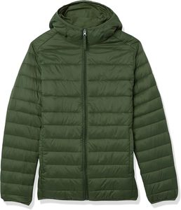 2025 Men's <b>Lightweight</b> Water-Resistant <b>Packable</b> Hooded Puffer <b>Jacket</b> polyester trending - Product Image 1