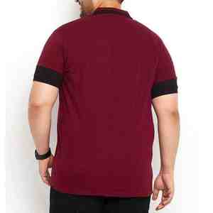 Service OEM Chemises polo grande taille pour hommes Lavable en machine, confortable, respirant, couleur unie, dernière conception - Product Image 4