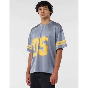 Jersey de fútbol americano con cuello en V en tela de malla 100%, ropa de calle cómoda sostenible, Jersey deportivo con número de jugador personalizado - Product Image 5