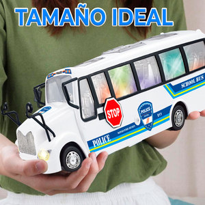 Coche de Policía Eléctrico de Inducción de Aleación para Niños de 5 a 7 Años, Juguete Montable a Batería de Plástico, ¡Misión Divertida! - Product Image 3