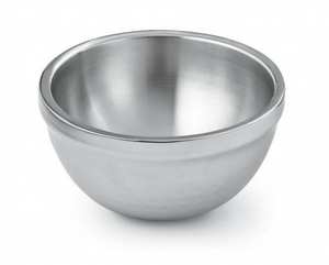 ชามโลหะทองเหลืองสีเงินสุดหรูชามเสิร์ฟแบบขัดเงาขนาดใหญ่ - Product Image 2