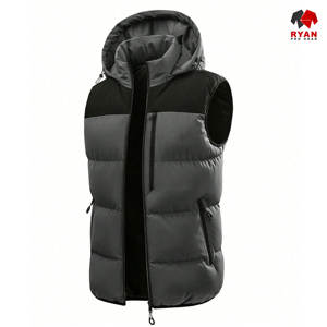 Chaleco Acolchado Personalizado Ryan Pro Gear para Hombre, Calidad Premium con Logotipo Personalizado, Diseño ODM - Product Image 5